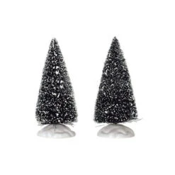 Lemax Alberello Di Natale Innevato (2 Pezzi) 14004 - Altezza 10,7 Cm