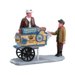 Lemax Pretzel King Pretzel Cart - 42238