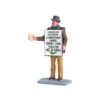 Lemax Sandwich Board Man - 42258 -Lemax 0013357 sandwich board man 42258