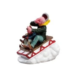 Lemax Sledding With Gramps - 52084
