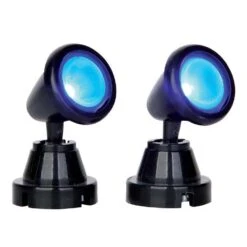 Lemax Round Spot Light, Blue - 54945