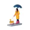 Lemax Walking In The Rain - 62448 -Lemax 0013523 walking in the rain 62448