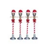 Lemax Santa Hat Street Lamp - 64472 -Lemax 0013604 santa hat street lamp 64472