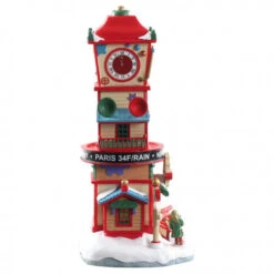 Lemax Countdown Clock Tower - 73333 -Lemax 0021030 countdown clock tower 73333