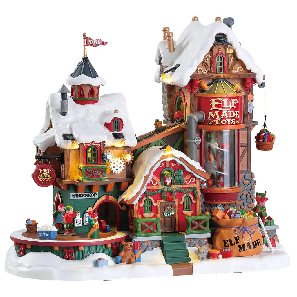 Lemax Elf Made Toy Factory - 75190 3 Lemax Elf Made Toy Factory - 75190