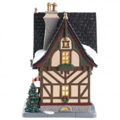 Lemax The Christmas Cubby Led - 85387 -Lemax 0021143 the christmas cubby led 85387