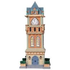 Lemax Municipal Clock Tower Led - 05007 -Lemax 0023744 municipal clock tower led 05007