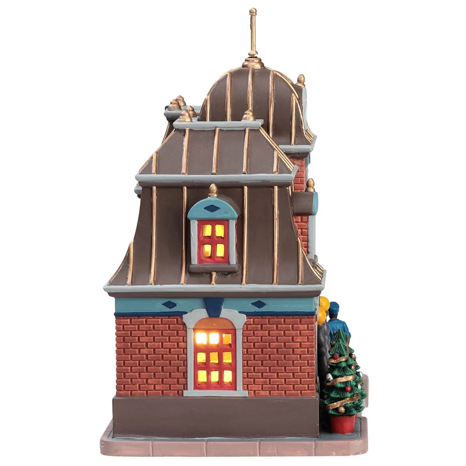 Lemax Rolling Hills Police Station Led - 55018 5 Lemax Rolling Hills Police Station Led - 55018 - immagine 3