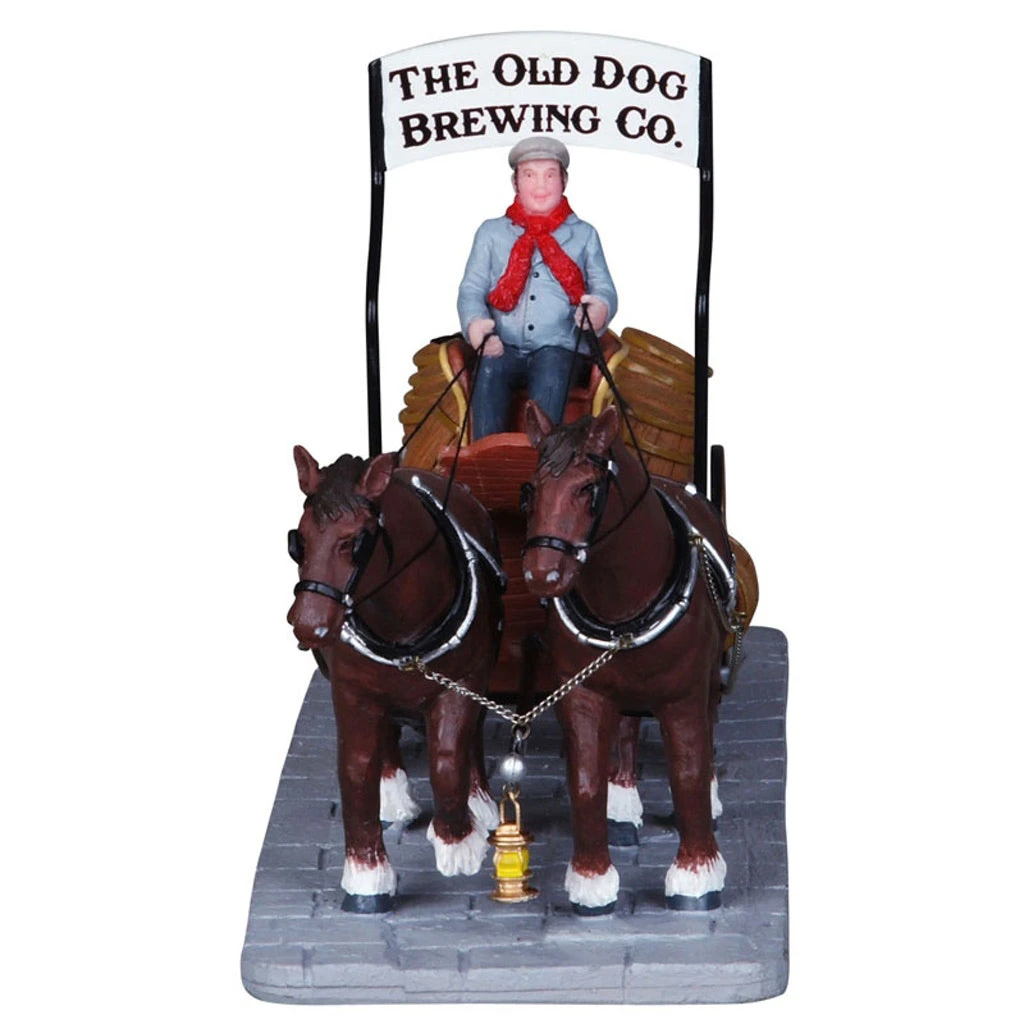 Lemax Brewer's Wagon - 03847 4 Lemax Brewer's Wagon - 03847 - immagine 2