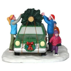 Lemax Christmas Tree Transport - 43081 -Lemax 0029428 christmas tree transport 43081