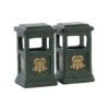 Lemax Green Trash Can - 84386 1 Lemax Green Trash Can - 84386 -Lemax 0029482 green trash can 84386