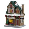 Lemax The Secret Santa Christmas Shoppe Led - 95512 -Lemax 0029689 the secret santa christmas shoppe led 95512