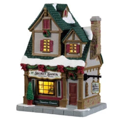 Lemax The Secret Santa Christmas Shoppe Led - 95512