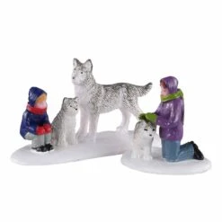 Lemax Future Sled Dogs - 02941