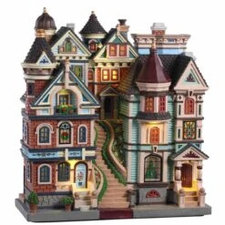 Lemax Houses On A Hill - 05617