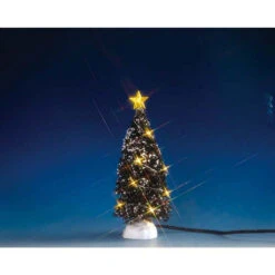 Lemax Evergreen Tree With 12 Clear Light - 74267