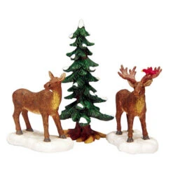 Lemax Mr And Mrs Moose - 32725