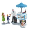 Lemax Happy Scoops Ice Cream Cart, Set Di 5 - 12037 -Lemax 0051582 happy scoops ice cream cart set di 5 12037