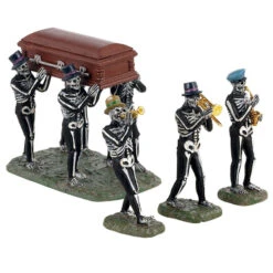 Lemax Jazz Funeral, Set Di 4 - 13554