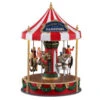 Lemax Christmas Cheer Carousel - 14821 -Lemax 0051601 christmas cheer carousel 14821
