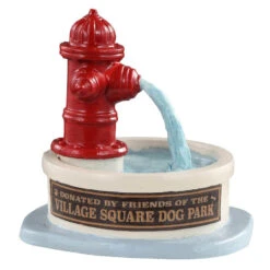Lemax Dog Park Water Fountain - 14843