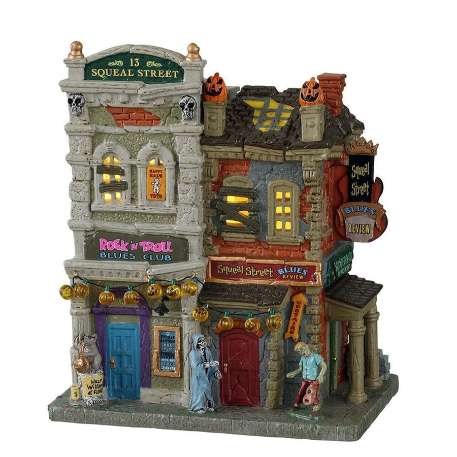 Lemax Squeal Street Blues - 15731 3 Lemax Squeal Street Blues - 15731