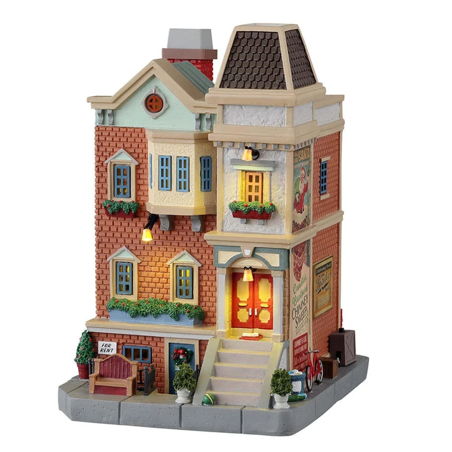 Lemax Wester St. Row House - 15744 3 Lemax Wester St. Row House - 15744