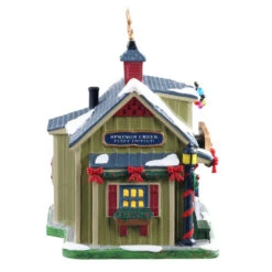 Lemax Springs Creek Post Office - 15778 -Lemax 0051717 springs creek post office 15778