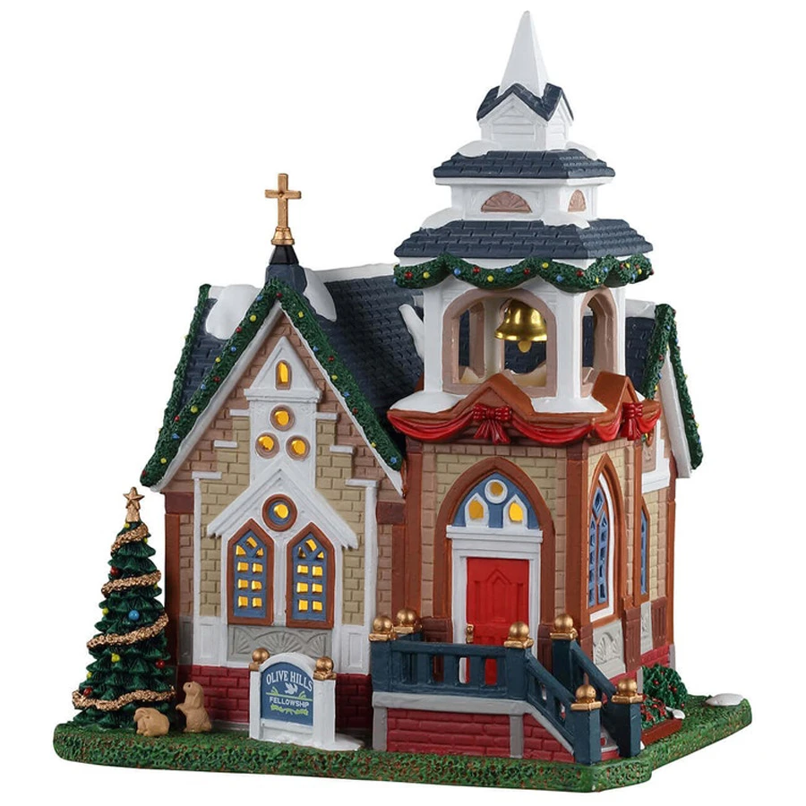 Lemax Olive Hills Fellowship - 15779 3 Lemax Olive Hills Fellowship - 15779