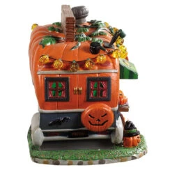 Lemax Pick Me Pumpkin Wagon - 95444 -Lemax 0051801 pick me pumpkin wagon 95444