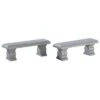 Lemax Plaza Bench - 74236 -Lemax 0070659 plaza bench 74236