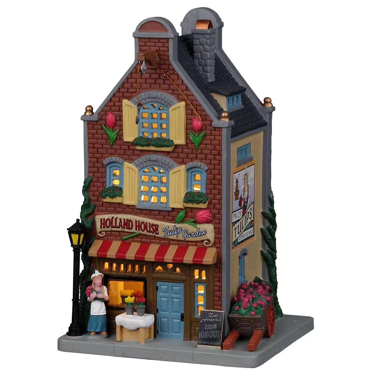 Lemax Holland House - Tulip Garden - 25897 3 Lemax Holland House - Tulip Garden - 25897