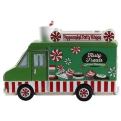 Lemax Peppermint Food Truck, Set Of 3 - 83364 -Lemax 0086688 peppermint food truck set of 3 83364