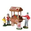 Lemax Candy Apple Cart, Set Of 5 - 22108 -Lemax 0087316 candy apple cart set of 5 22108