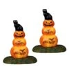 Lemax Cat And Pumpkin, Set Of 2 - 24939 -Lemax 0087508 cat and pumpkin set of 2 24939