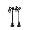 Lemax Skeleton Deco Lamp, Set Of 2 - 24987 -Lemax 0087510 skeleton deco lamp set of 2 24987