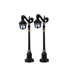 Lemax Skeleton Deco Lamp, Set Of 2 - 24987